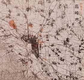 Drawings of Air-Raid damaged Sites of Sendai