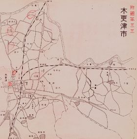 Drawings of Air-Raid damaged Sites of Kisarazu