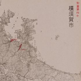Drawings of Air-Raid damaged Sites of Yokosuka
