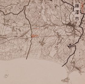 Drawings of Air-Raid damaged Sites of Fujisawa
