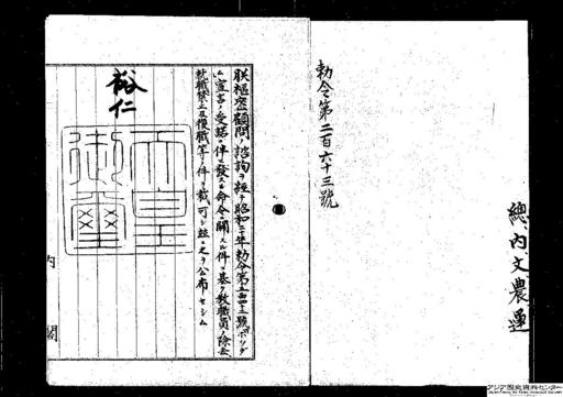 昭和二十年勅令第五百四十二号「ポツダム」宣言ノ受諾ニ伴ヒ発スル命令