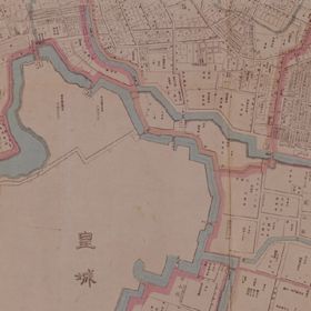 Meiji Tokyo zenzu (Map of Meiji Tokyo)