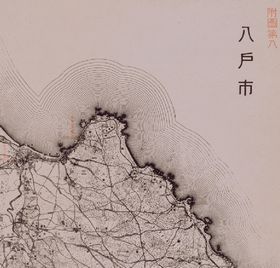 Drawings of Air-Raid damaged Sites of Hachinohe