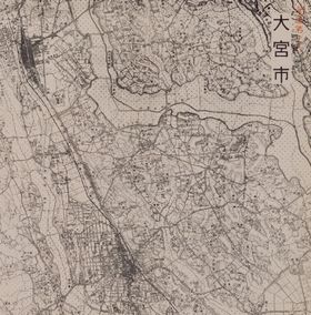 Drawings of Air-Raid damaged Sites of Omiya