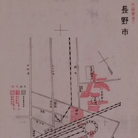 Drawing of Air-Raid Damaged Site of Nagano