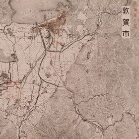 Drawings of Air-Raid damaged Sites of Tsuruga