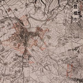 戦災概況図豊橋