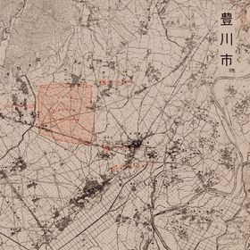 Drawings of Air-Raid damaged Sites of Toyokawa