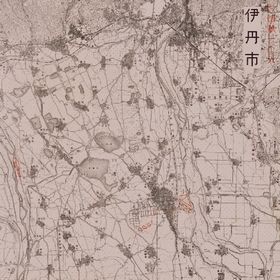 Drawings of Air-Raid damaged Sites of Itami