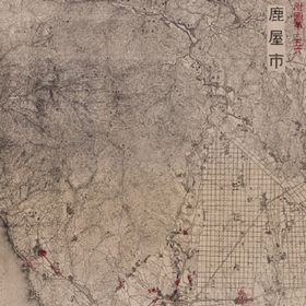 戦災概況図鹿屋