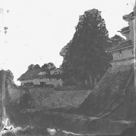 Photographsof Aizuwakamatsu Castle in 1873
