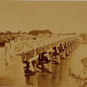 Photograph of Adumabashi Bridge in Tokyo