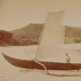 Photograph of Ogiura beach in Chichijima