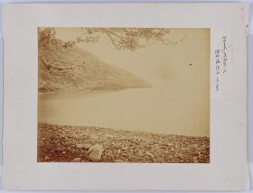 母島ノ内沖村海浜南方ノ景