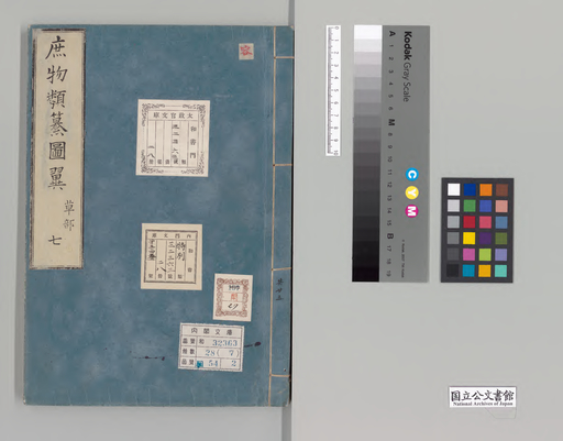 庶物類纂図翼 草部七