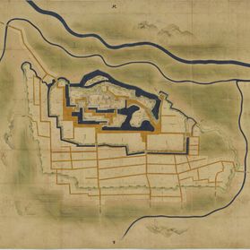 丹波国亀山城絵図