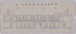 Blueprint of the Dajokan Building, No.1