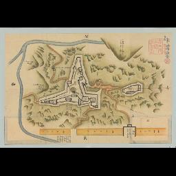 石州津和野城図