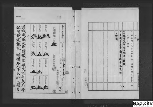 広尾様似間鉄道敷設ノ請願外八十六件ニ関スル件 ジャパンサーチ