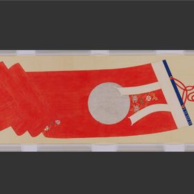 Illustration of Nishikibata banners and military flags used in the Boshin War 2