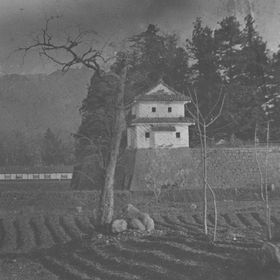 Photographsof Aizuwakamatsu Castle in 1873

